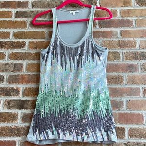 Charlotte Russe Sequined Top Size M